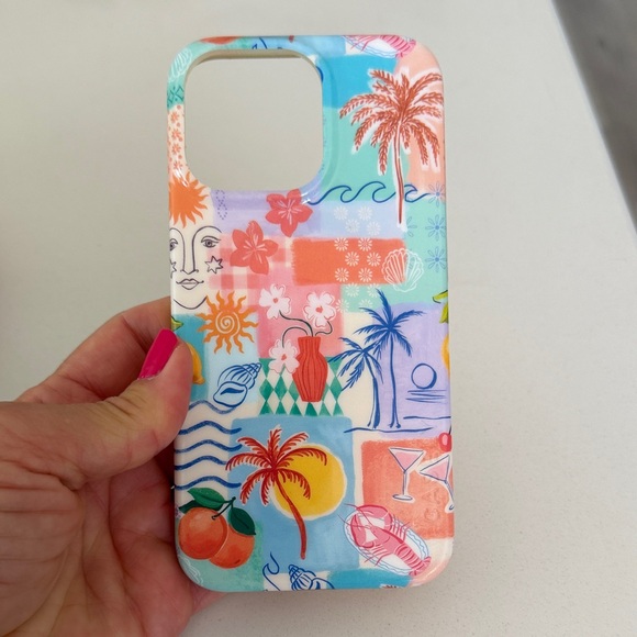 Apple iPhone 13 Pro Cases - Black, Red, Multicolor Patterns - Picture 5 of 5